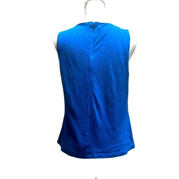 Talbots Royal Blue Lace Tank Top - Picture 7 of 7